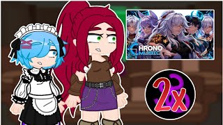 {2x} {⚔️🌟} Fandoms React To Rap Heroes of the Hunt {🌟⚔️}