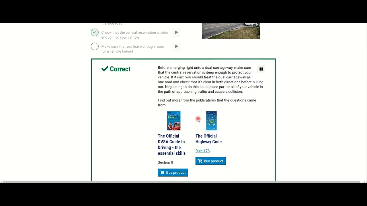Official DVSA theory Practice Alertness-test - YouTube