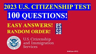 2023 - 100 Civics Questions for the U.S. Citizenship Test   (2)