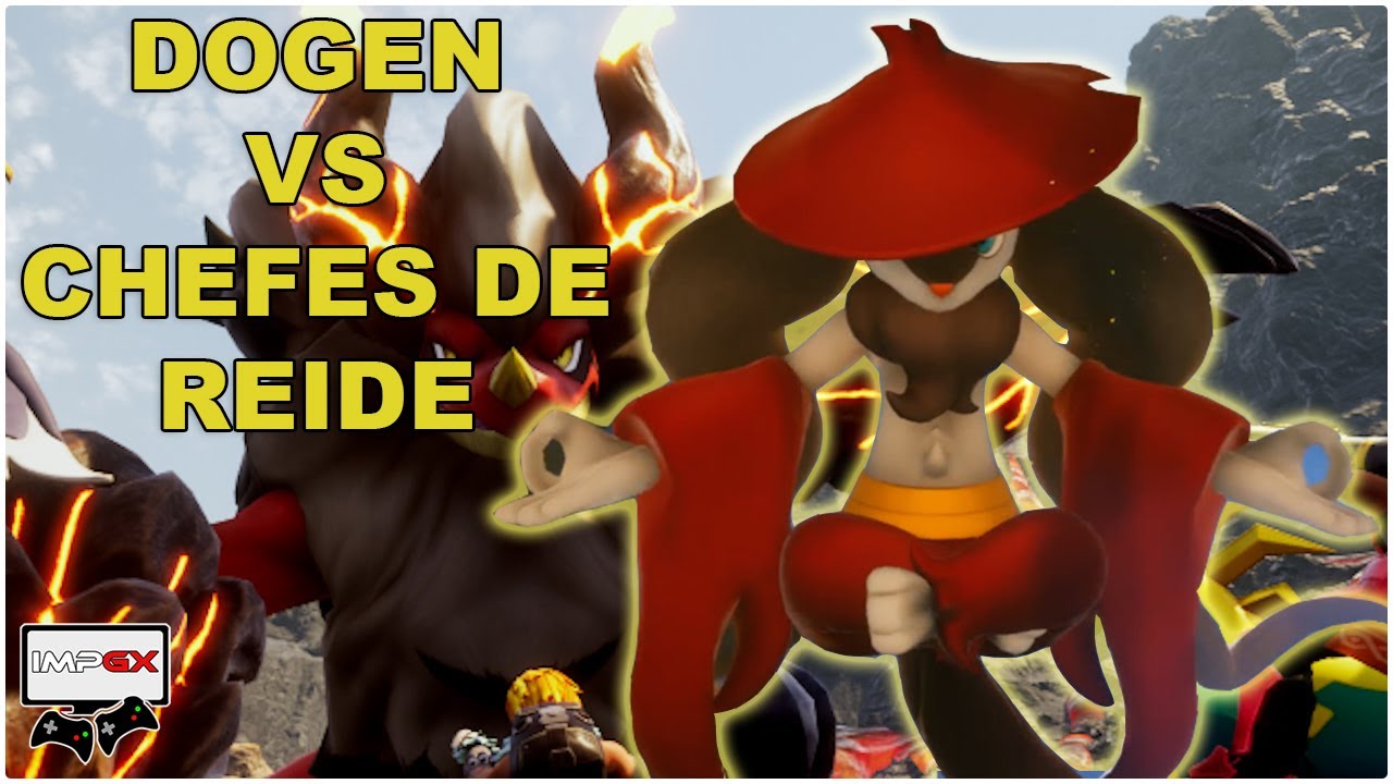 Derrotando chefes de Reide somente com Dogen - Palworld