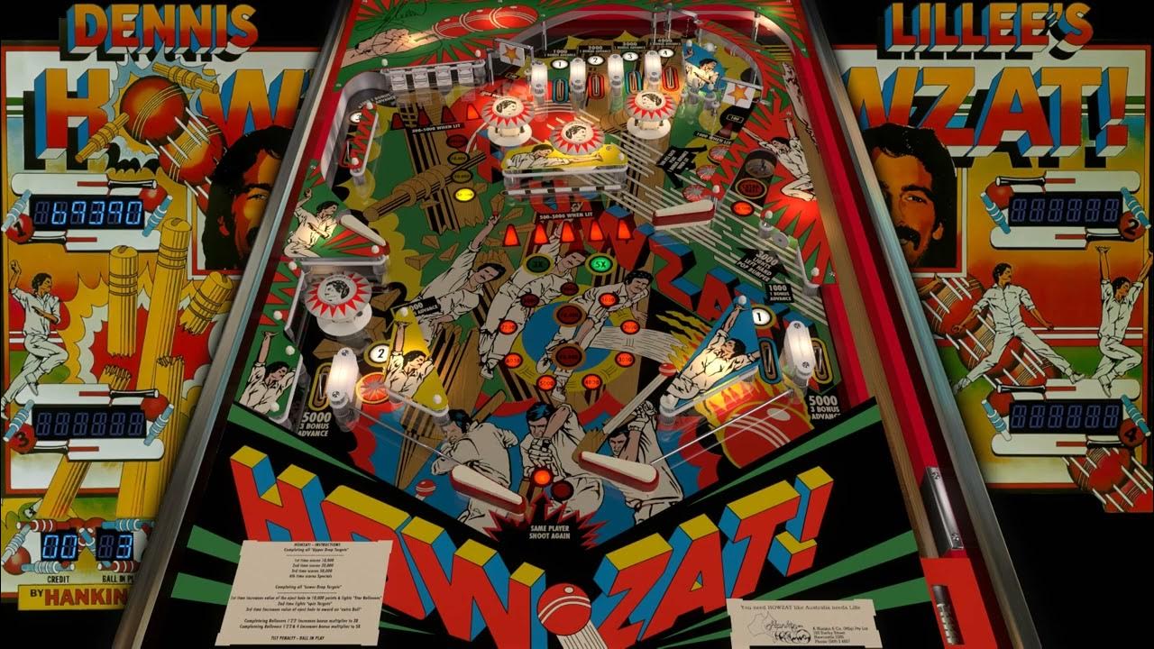 Howzat! Pinball VPX YouTube