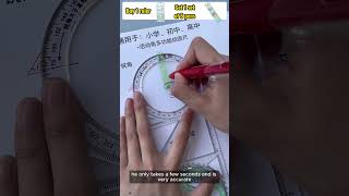 Enhance your math and artistic skills with the Multi-functional Ruler!