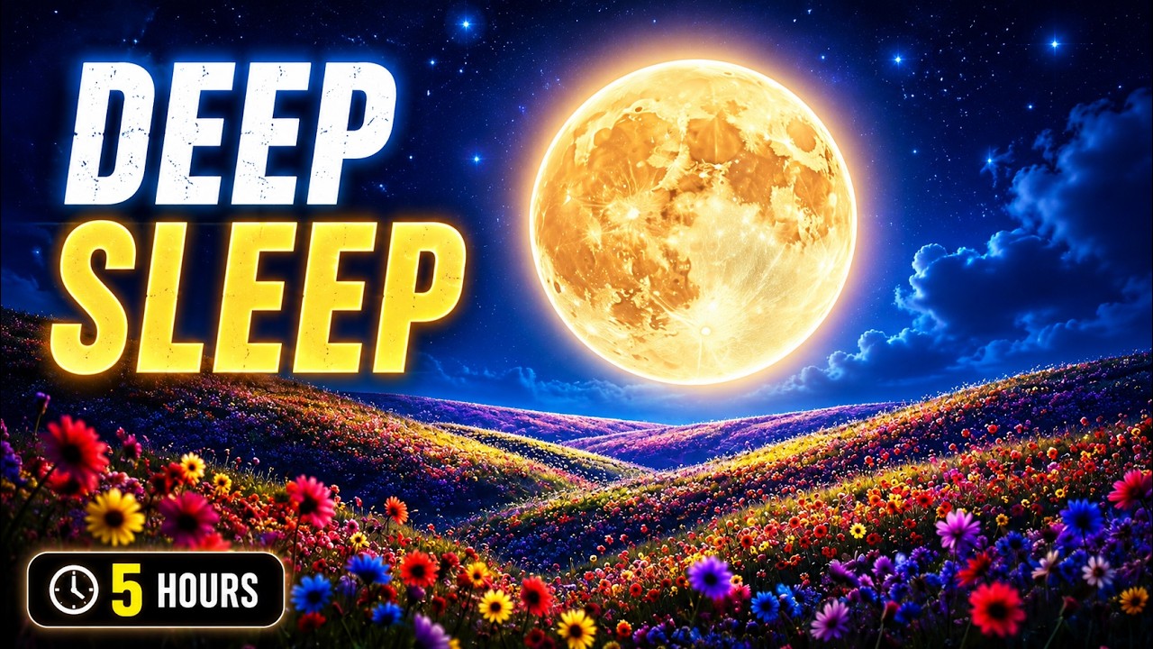 Deep Sleep Music 🌙 Fall Asleep Fast in 5 Minutes | 5 Hours Relaxing ...