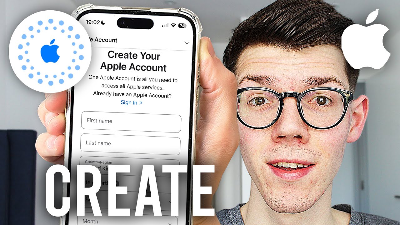 How To Create A New Apple ID Account - Full Guide - YouTube