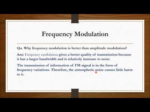 VIVA VOCE/ ORAL Practical exam Questions & Answer Frequency  Modulation(FM)/Analog Communication