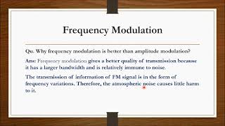 VIVA VOCE/ ORAL Practical exam Questions & Answer Frequency  Modulation(FM)/Analog Communication