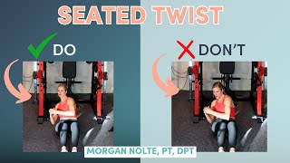 [SEATED TWIST] Core Strength Exercise | Form, Variations, Equipment, &amp; Common Mistakes