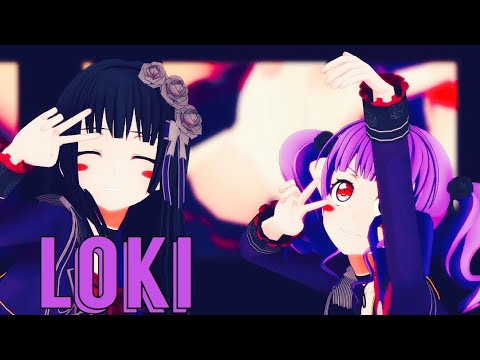 【ＭＭＤバンドリ】ロキby 燐子＆あこ