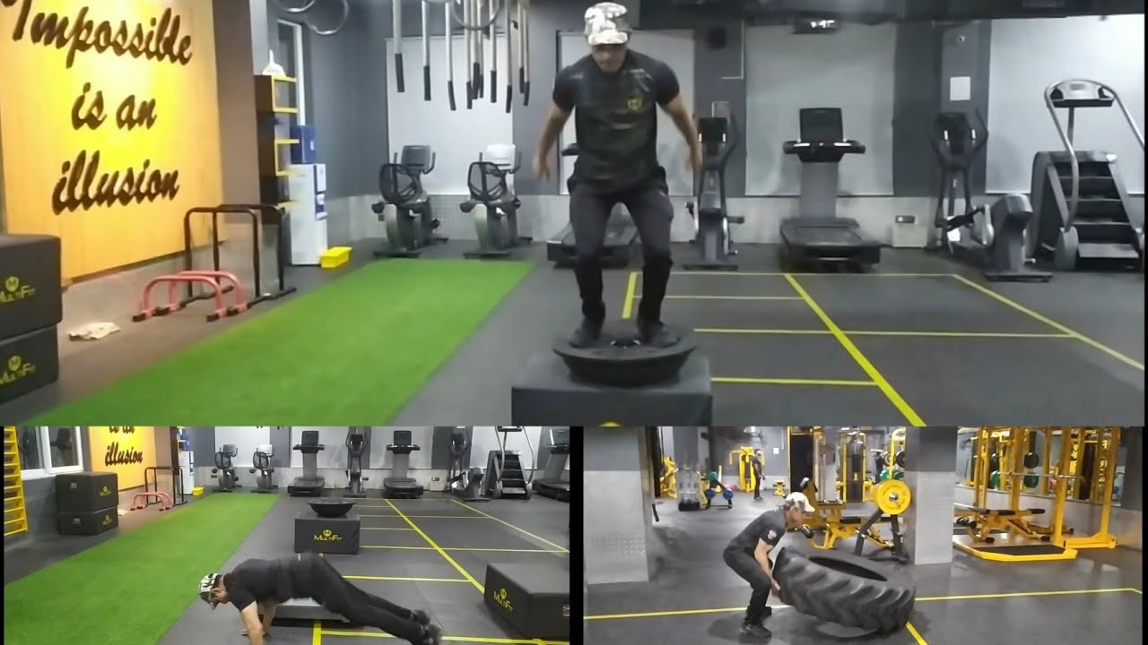 🔥Advance full body fat burning CrossFit workout at gym 💪 YouTube