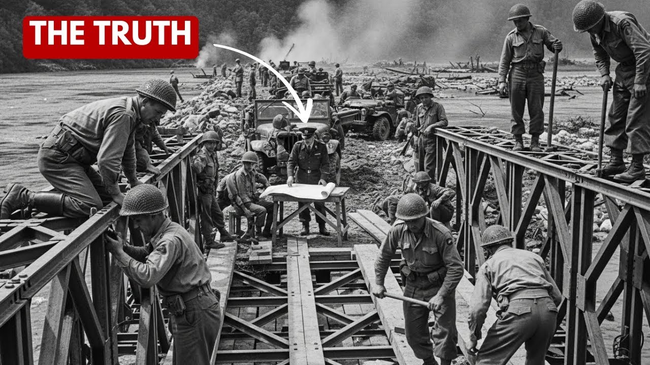 German Engineers Were Shocked by How Fast Allied Bridges Appeared!!