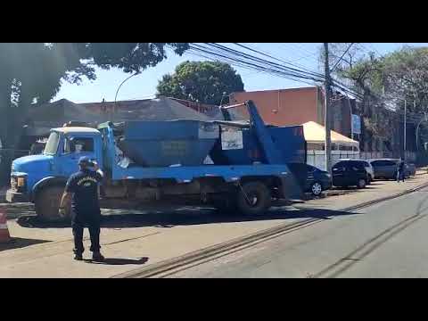 DF Legal apreende 10 caminhões por transporte irregular de resíduos