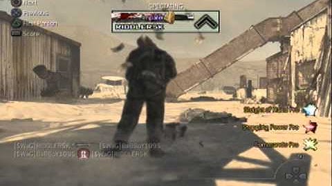 CoD MW2: The Epic 1V1 QS Battle 2-RIDDLER5K VS BaBBoY1995