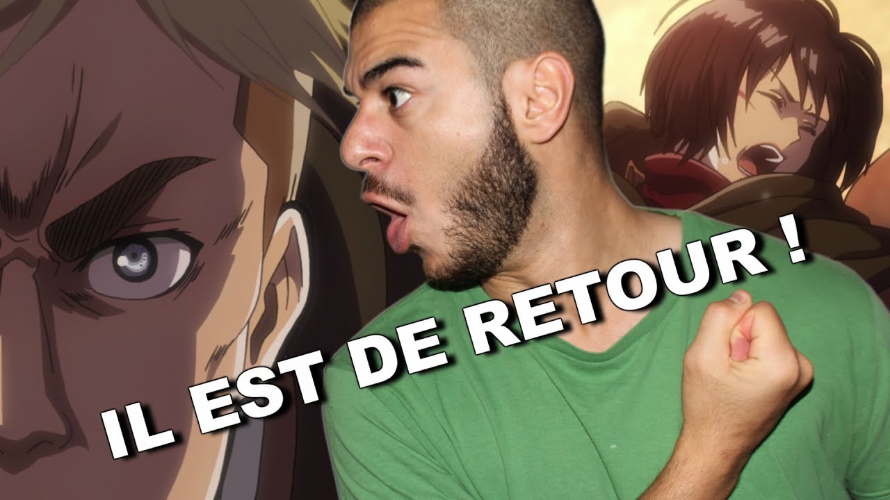 J'AI PAS LES MOTS ! C'EST LA GUERRE ! L'ATTAQUE DES TITANS EPISODE 11