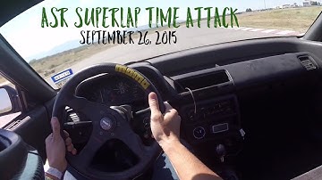 Civic Time Attack Round 5 ASR Superlap Road Racing - 1990 DX B18A1