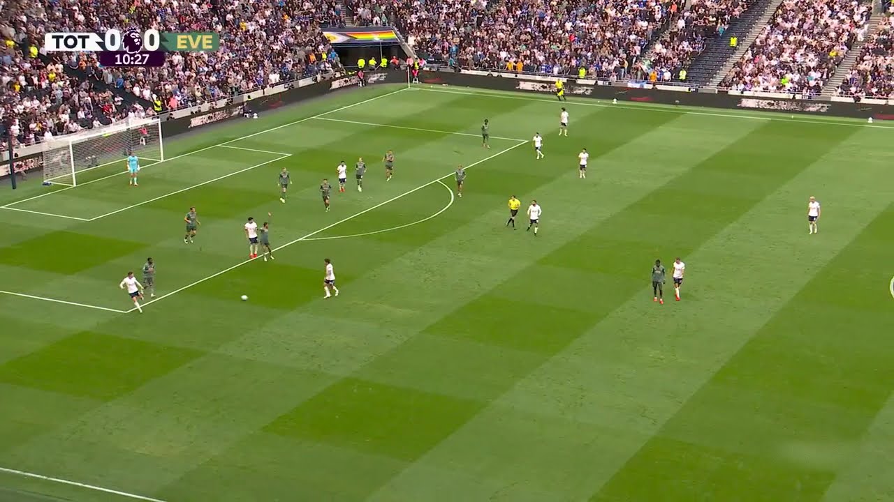 Tottenham vs Everton Tactical Cam | Full Match