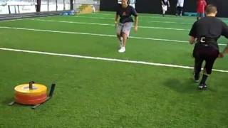 Resisted Sled Work - RCL SPORTS PERFORMANCE SVCS NFL DRAFT P