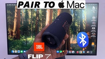 How To Connect JBL Flip 7 To Mac / MacBook via Bluetooth