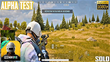 PUBG: NEW STATE (Second Alpha Test) Gameplay - 1080p/60fps