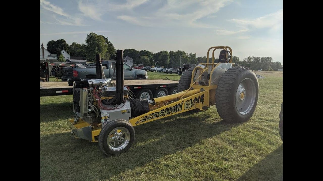 Antique Tractor Pull Stock & Modified Roann, Indiana YouTube