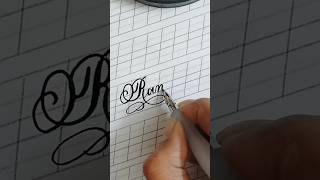 Ramadan write in english cursive✨✍️ #handwriting #shortsfeed #shorts #calligraphy #shortvideo