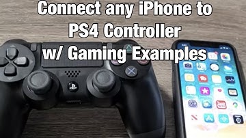 All iPhones: How to Connect PS4 Controller to Play Games (CODM Example)