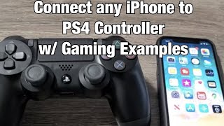 Duplikering instinkt skive All iPhones: How to Connect PS4 Controller to Play Games (CODM Example) -  YouTube