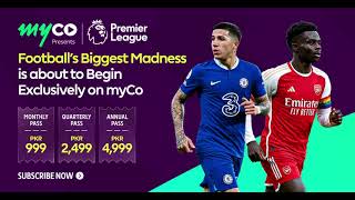 The Ultimate Football Destination: Premier League Live only on myco!
