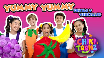 🍎 Yummy Yummy Frutas & Verduras 🍋 - Chiki Version | Música para niños |  @ChikiToonz