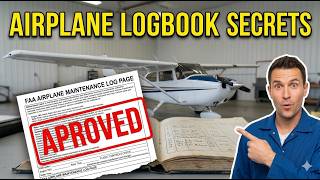 FAA Form 8130-3 & Aircraft Maintenance Records EXPLAINED! (AC 43-9D)