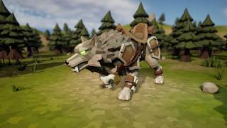 Low Poly Wolf Riding (Unreal Engine)