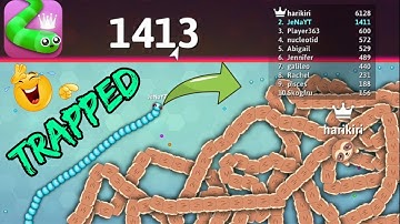 Snake. Io 🐍 - HOW TO CIRCLE AND KILL TOP SNAKE IN THE MAP! epic Snake Io Gameplay