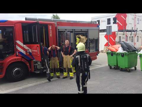 De Stentor op pad met brandweer Apeldoorn