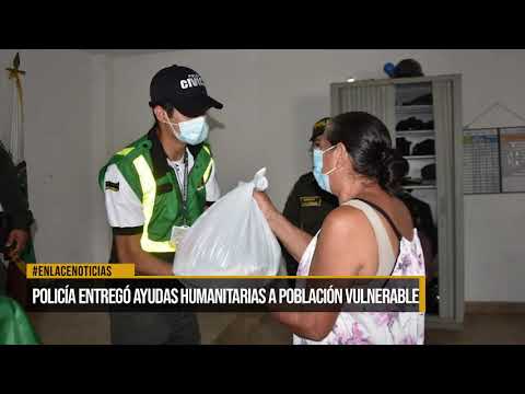 Policía Nacional entregó ayudas humanitarias a población vulnerable