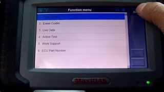 Nissan Throttle Body Re-Learn using MaxiDas DS708