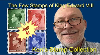 The Few Stamps of King Edward VIII of Great Britain