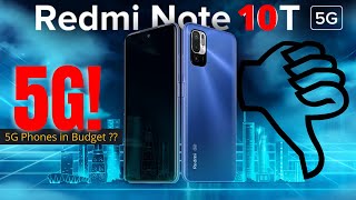 Redmi Note 10T 5G - India Launch & Price | is It Worth to Buy a 5G phone with Compromised Specs ??