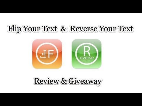flip your text and