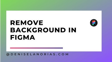 How to REMOVE BACKGROUND IMAGE in Figma - Remove BG Plugin