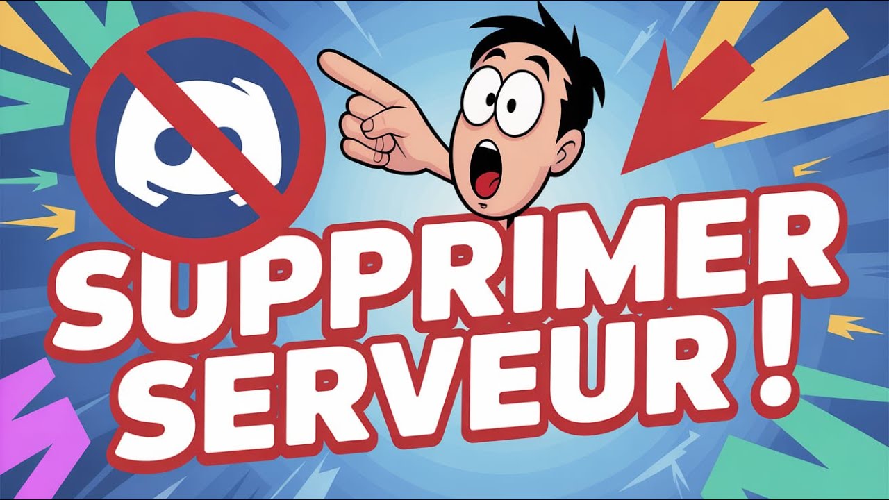 Comment Supprimer un Serveur sur Discord ( Tuto Discord ) - YouTube