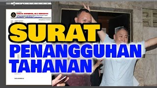 contoh Surat Permohonan Penangguhan Penahanan atau Surat Pengalihan Tahanan (tahanan kota)