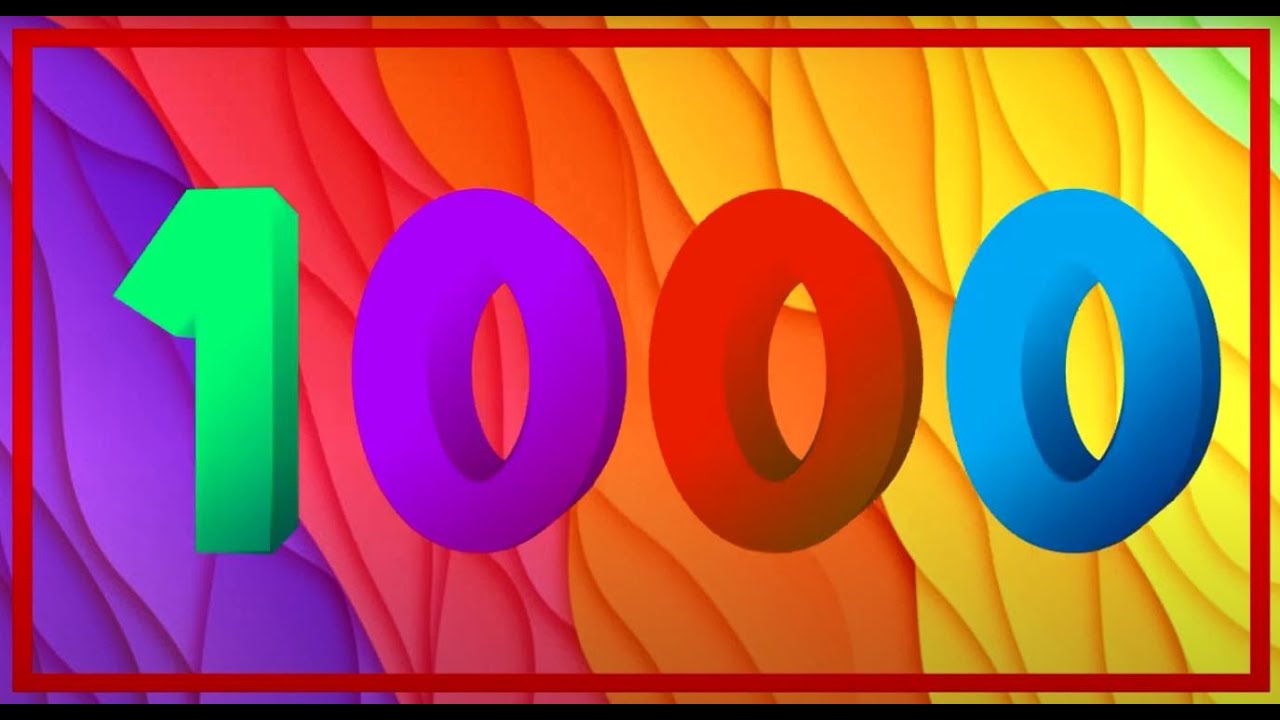 Numbers 1 To 1000 N meros De 1 A 1000 1 1000 1to1000 1 Numbers 1 To 1000 N meros De 1 A 1000 1 1000 1to1000 1