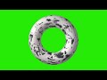 3D Object Elements - Circle 7 | Free Hd Green Screen