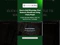 How to Add WhatsApp Chat Button in WordPress Using Chaty Plugin (Best Plugin Ever 2025) #wordpress