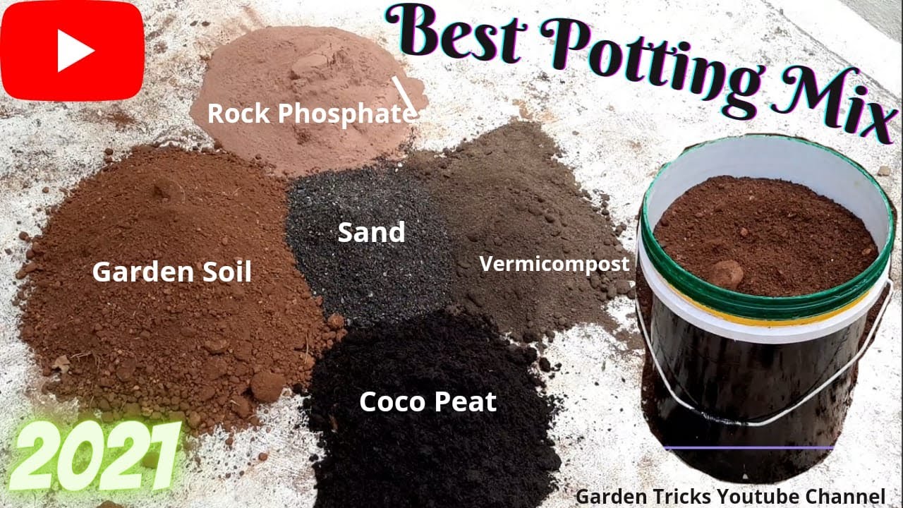 Best Potting Mix for Garden Plants Potting Mix YouTube