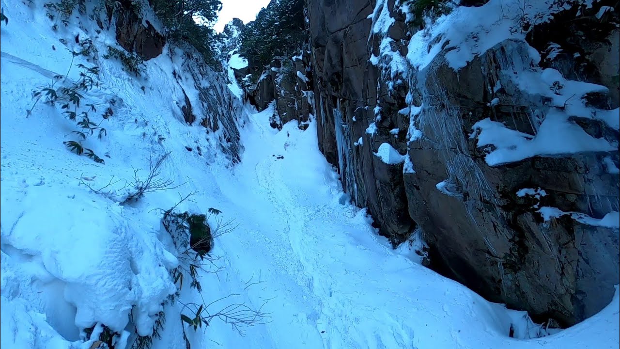 【鈴鹿山脈】御在所岳 藤内沢 2023年1月1日【日帰り登山】