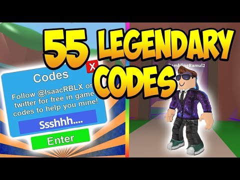 55 Legendary Roblox Mining Simulator Codes Youtube
