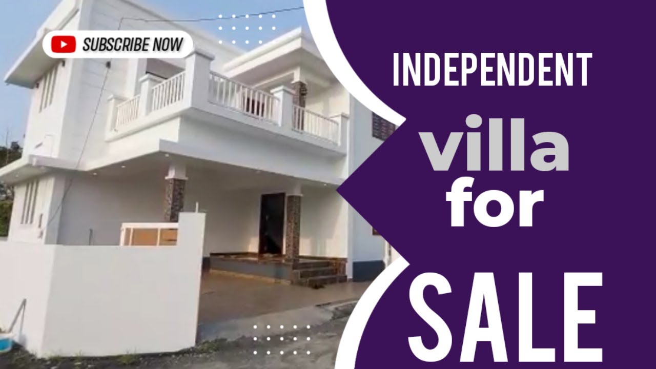Independent villa for sale Aluva Paravur road Thattampady YouTube