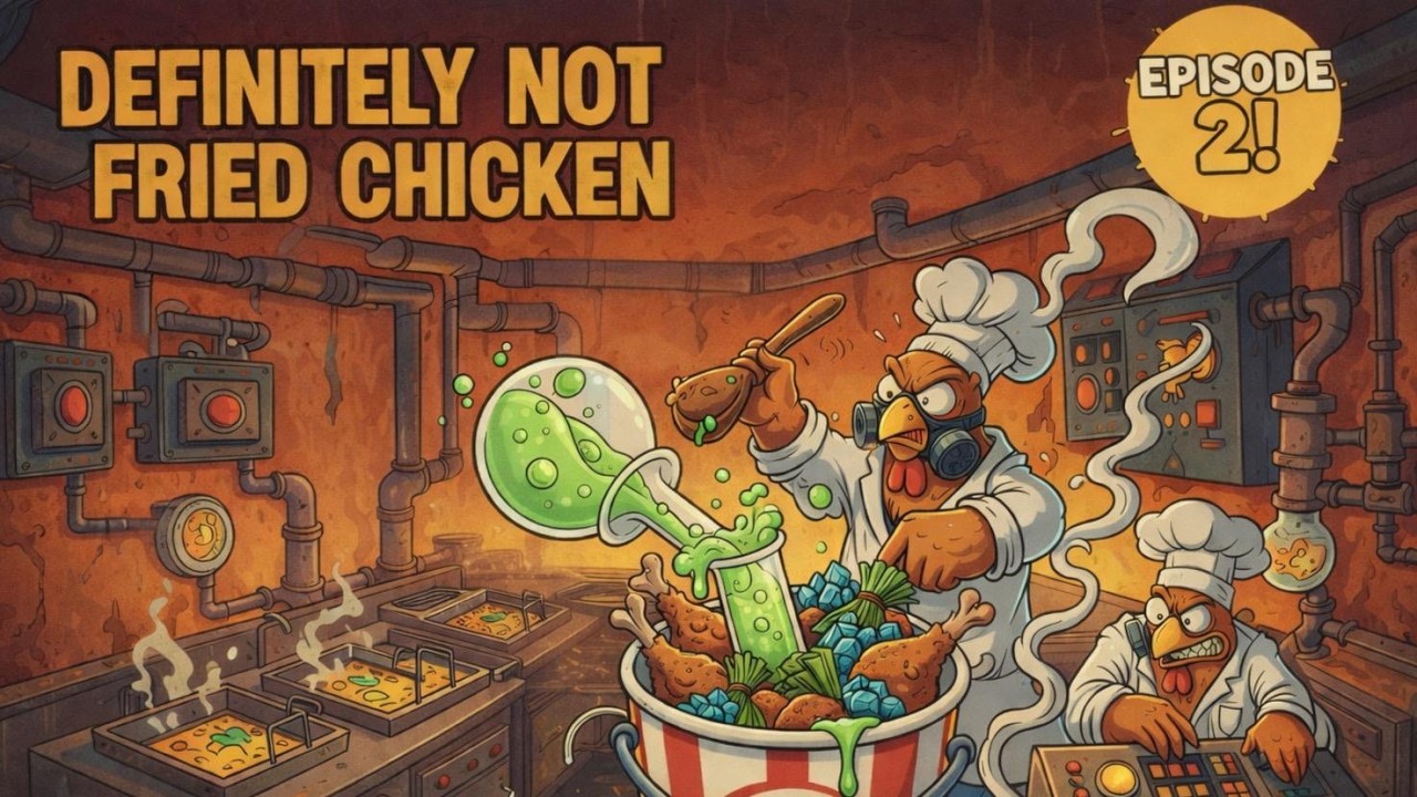 Je devient un baron du the (definitely not fried chiken ep2)