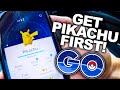 PGO: How to Get Pikachu as Your Starter Pokemon | Pokémon GO Gameplay