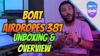 boAt Airdropes Unboxing and Overview